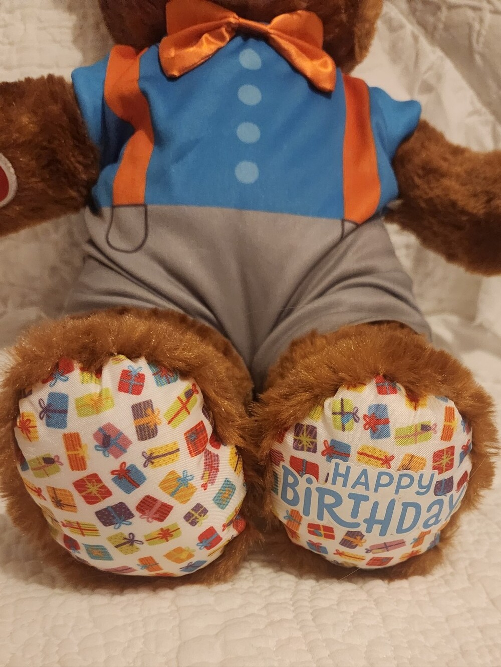 Blippi Build A Bear !!! Excellent Condition - Picture 2 of 3